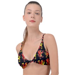 Dragon 4 Knot Up Bikini Top by ArtworkByPatrick