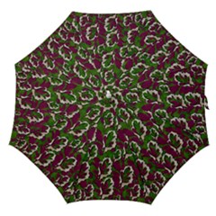 Green Fauna And Leaves In So Decorative Style Straight Umbrellas