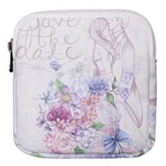 Wedding 979940 1280 Mini Square Pouch by vintage2030