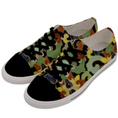 Abstract 2920824 960 720 Men s Low Top Canvas Sneakers by vintage2030