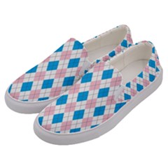 Argyle 316838 960 720 Men s Canvas Slip Ons by vintage2030