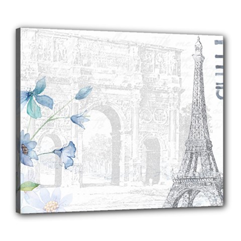 French 1047909 1280 Canvas 24  X 20  (stretched) by vintage2030
