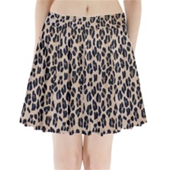 Leopard Pleated Mini Skirt