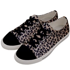 Leopard Men s Low Top Canvas Sneakers by vintage2030