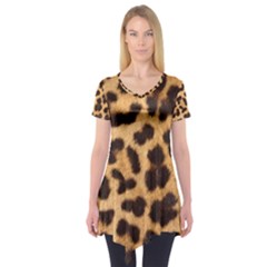 Leopard Skin 1078848 960 720 Short Sleeve Tunic  by vintage2030