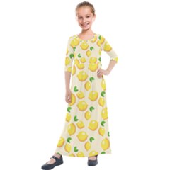 Fruits 1193727 960 720 Kids  Quarter Sleeve Maxi Dress by vintage2030