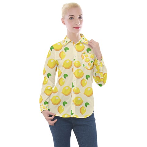 Fruits 1193727 960 720 Women s Long Sleeve Pocket Shirt by vintage2030