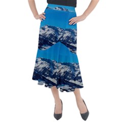 Mountain 4017326 960 720 Midi Mermaid Skirt by vintage2030