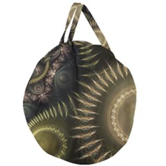 Fractal 2021756 960 720 Giant Round Zipper Tote