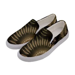 Fractal 2021756 960 720 Women s Canvas Slip Ons by vintage2030