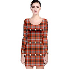 Plaid 857955 960 720 Long Sleeve Velvet Bodycon Dress by vintage2030