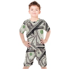 Dollar 499481 960 720 Kids  Tee And Shorts Set by vintage2030