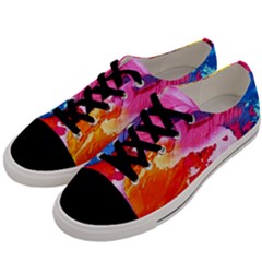 Abstract 2468874 960 720 Men s Low Top Canvas Sneakers by vintage2030
