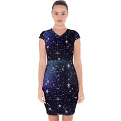 Star 67044 960 720 Capsleeve Drawstring Dress  by vintage2030