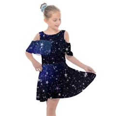 Star 67044 960 720 Kids  Shoulder Cutout Chiffon Dress by vintage2030