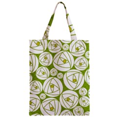 Rose Abstract Rose Garden Zipper Classic Tote Bag