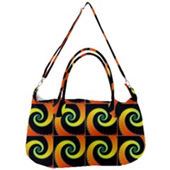 Spiral Seamless Pattern Removal Strap Handbag by Vaneshart