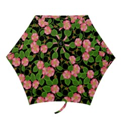 Roses Flowers Bud Mini Folding Umbrellas