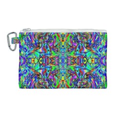 Abstract 39 1 Canvas Cosmetic Bag (large)