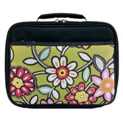 Flowers Fabrics Floral Lunch Bag