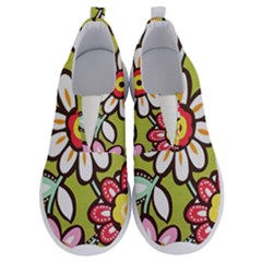 Flowers Fabrics Floral No Lace Lightweight Shoes