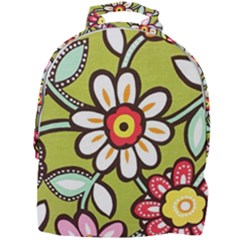 Flowers Fabrics Floral Mini Full Print Backpack