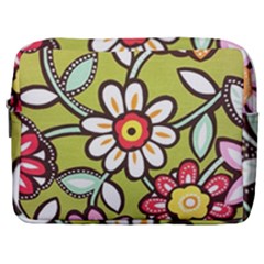 Flowers Fabrics Floral Make Up Pouch (Large)