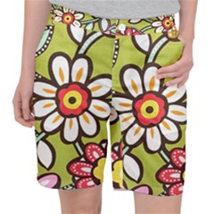 Flowers Fabrics Floral Pocket Shorts