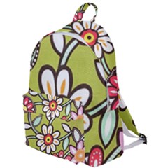 Flowers Fabrics Floral The Plain Backpack