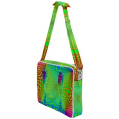 Pattern Colorful Abstract Cross Body Office Bag by Vaneshart