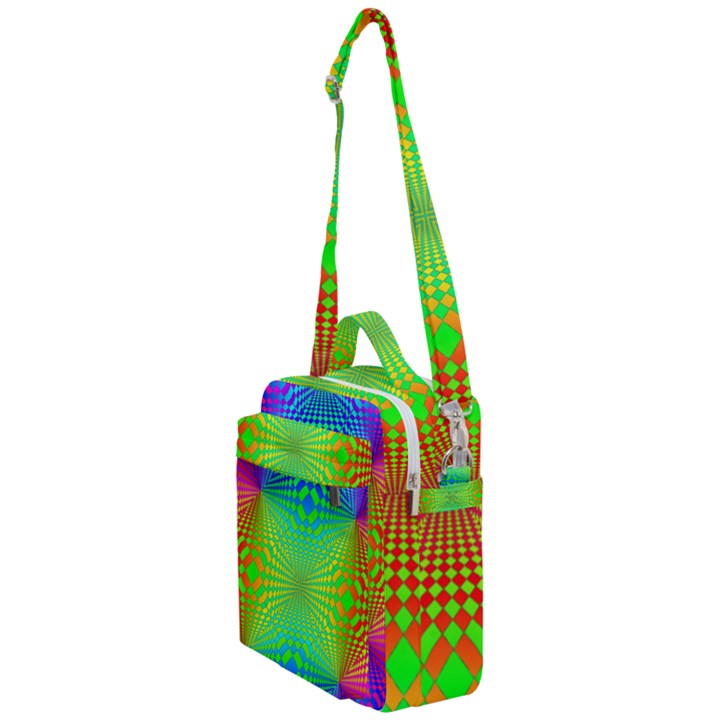 Pattern Colorful Abstract Crossbody Day Bag