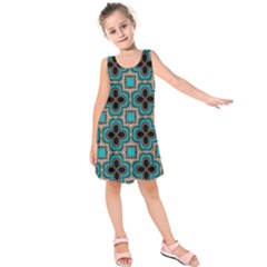 Seamless Wallpaper Pattern Kids  Sleeveless Dress