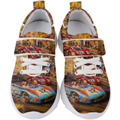 Racing Kids  Velcro Strap Shoes by ArtworkByPatrick