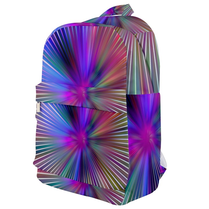 Rays Colorful Laser Ray Light Classic Backpack