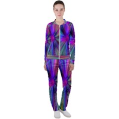 Rays Colorful Laser Ray Light Casual Jacket And Pants Set by Bajindul