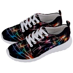 Lights Star Sky Graphic Night Men s Lightweight Sports Shoes by HermanTelo