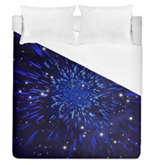 Star Universe Space Starry Sky Duvet Cover (queen Size) by Alisyart