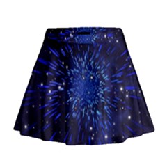 Star Universe Space Starry Sky Mini Flare Skirt by Alisyart