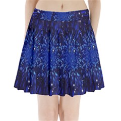 Star Universe Space Starry Sky Pleated Mini Skirt