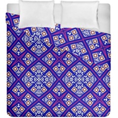 Symmetry Duvet Cover Double Side (king Size) by Sobalvarro