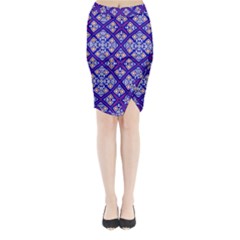 Symmetry Midi Wrap Pencil Skirt by Sobalvarro