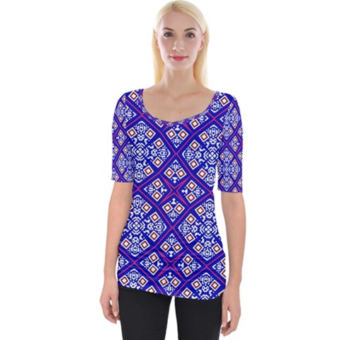 Symmetry Wide Neckline Tee by Sobalvarro