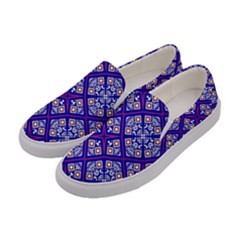 Symmetry Women s Canvas Slip Ons by Sobalvarro