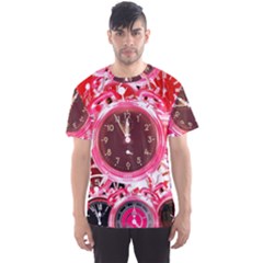 Clock Face 4 Men s Sports Mesh Tee