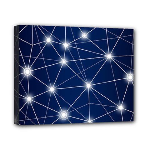 Network Technology Digital Canvas 10  x 8  (Stretched)