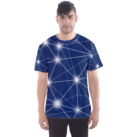 Network Technology Digital Men s Sports Mesh Tee by HermanTelo