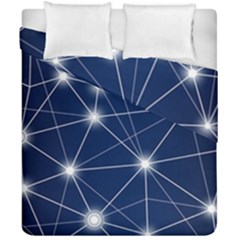 Network Technology Digital Duvet Cover Double Side (California King Size)