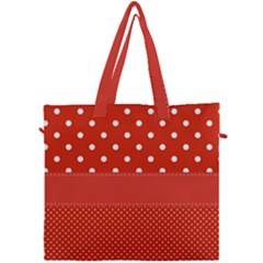 Polka Dots Two Times Canvas Travel Bag by impacteesstreetwearten