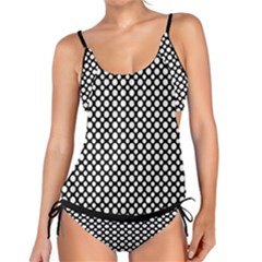 Dot Dots Dotted 2 Black Black Tankini Set by impacteesstreetwearten