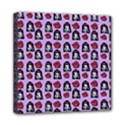 Girl Flower Pattern Lilac Mini Canvas 8  x 8  (Stretched) View1